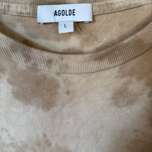 Agolde Splatter Muscle Tank - Picture 2 of 8